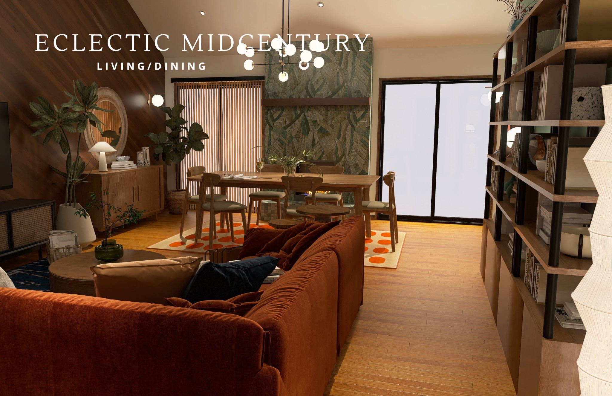 Designed by Jake
Eclectic Mid-Century Living/Dining 

#LTKHoliday #LTKHome #LTKmomlife