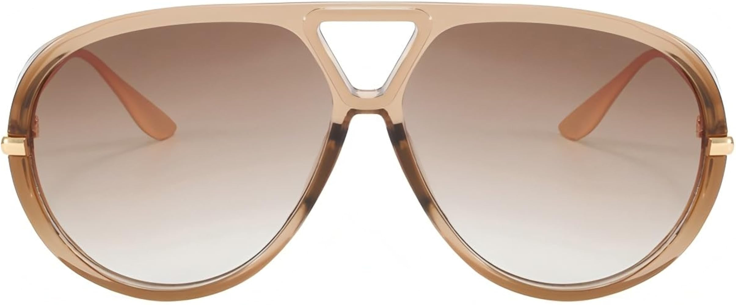 ADE WU Oversized Aviator Sunglasses for Women Men Trendy 2026     70s Designer, Tangle Free,gafas... | Amazon (US)