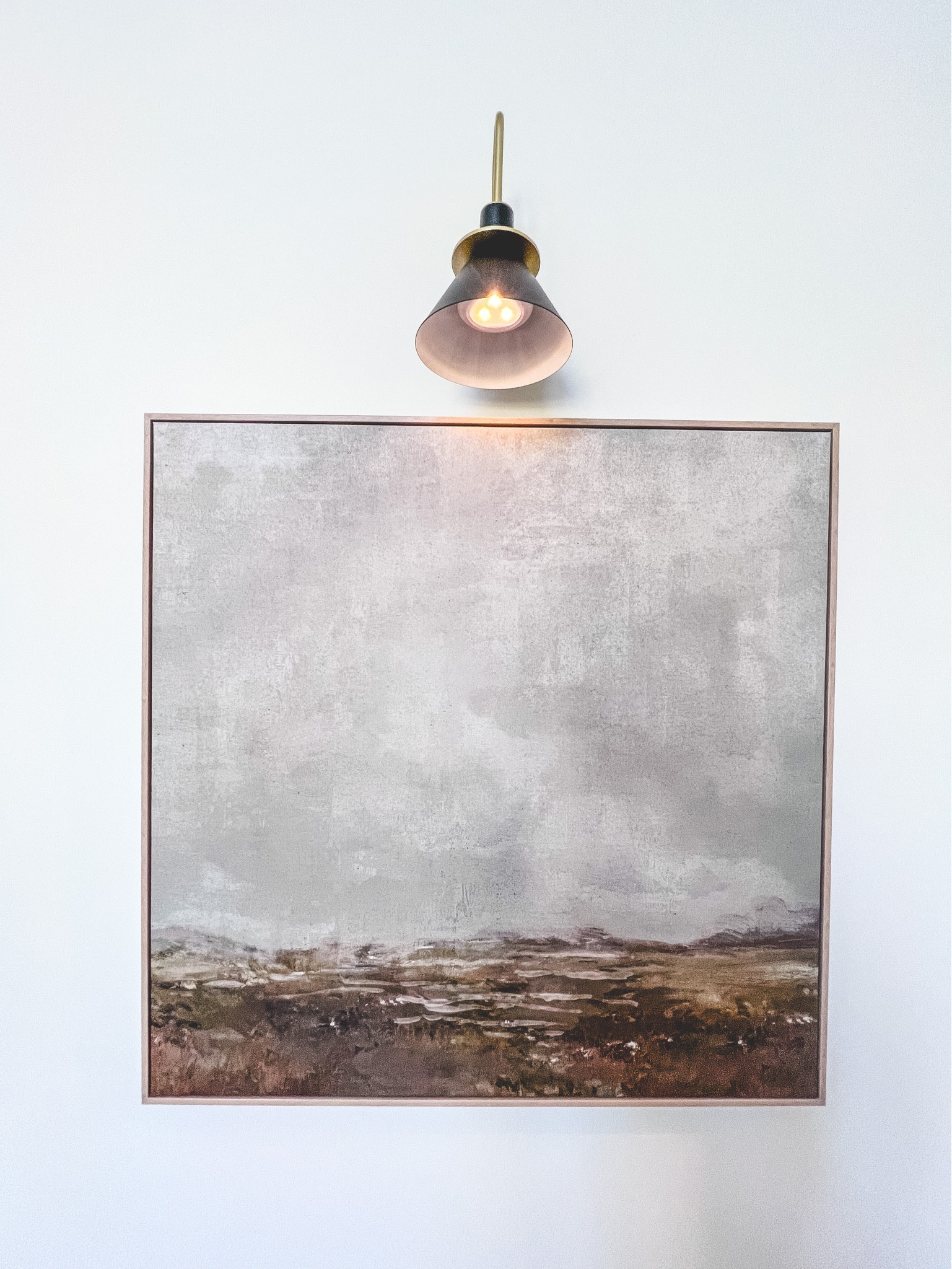 Large walls require large artwork. Accent your home with simple touches that amplify your space. I added these battery operated sconces to elevate this piece instead of hiring and electrician to hardwire. #amazonhack #amazon #target #wallart #batterysconce #livingroom #gatheringroom

#LTKhome #LTKFind