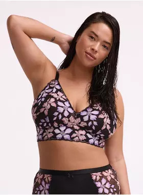 Ava Unlined Triangle Lace Bralette | Torrid (US & Canada)