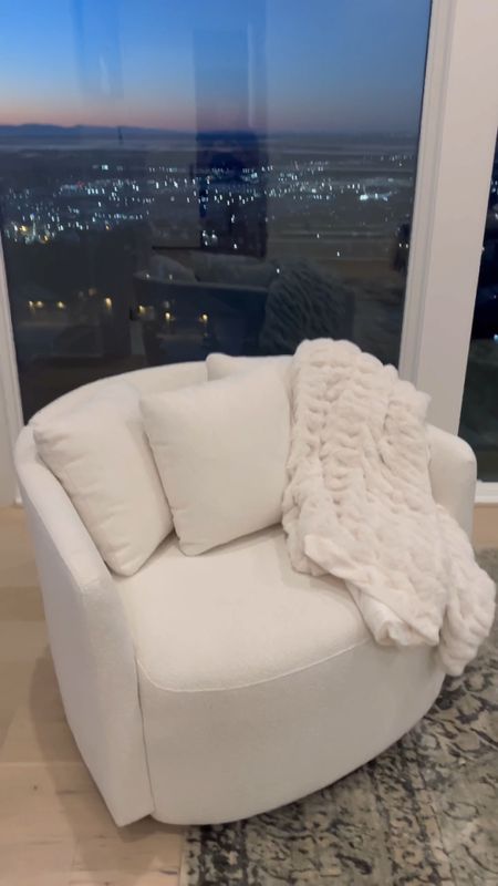 The perfect neutral accent chair & it’s under $300! We have two of these in our bedroom and love them 🤍

Accent chair, swivel chair, white chair, neutral chair, Walmart, bedroom chair, living room decor, bedroom decor, comfy chair, reading chair, Christine Andrew 

#LTKstyletip #LTKhome #LTKSeasonal