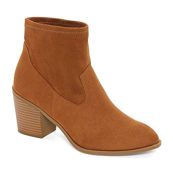 a.n.a Womens Block Heel Electra Booties | JCPenney