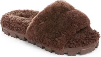 UGG® Cozetta Curly Genuine Shearling Slide Slipper (Women) | Nordstrom | Nordstrom
