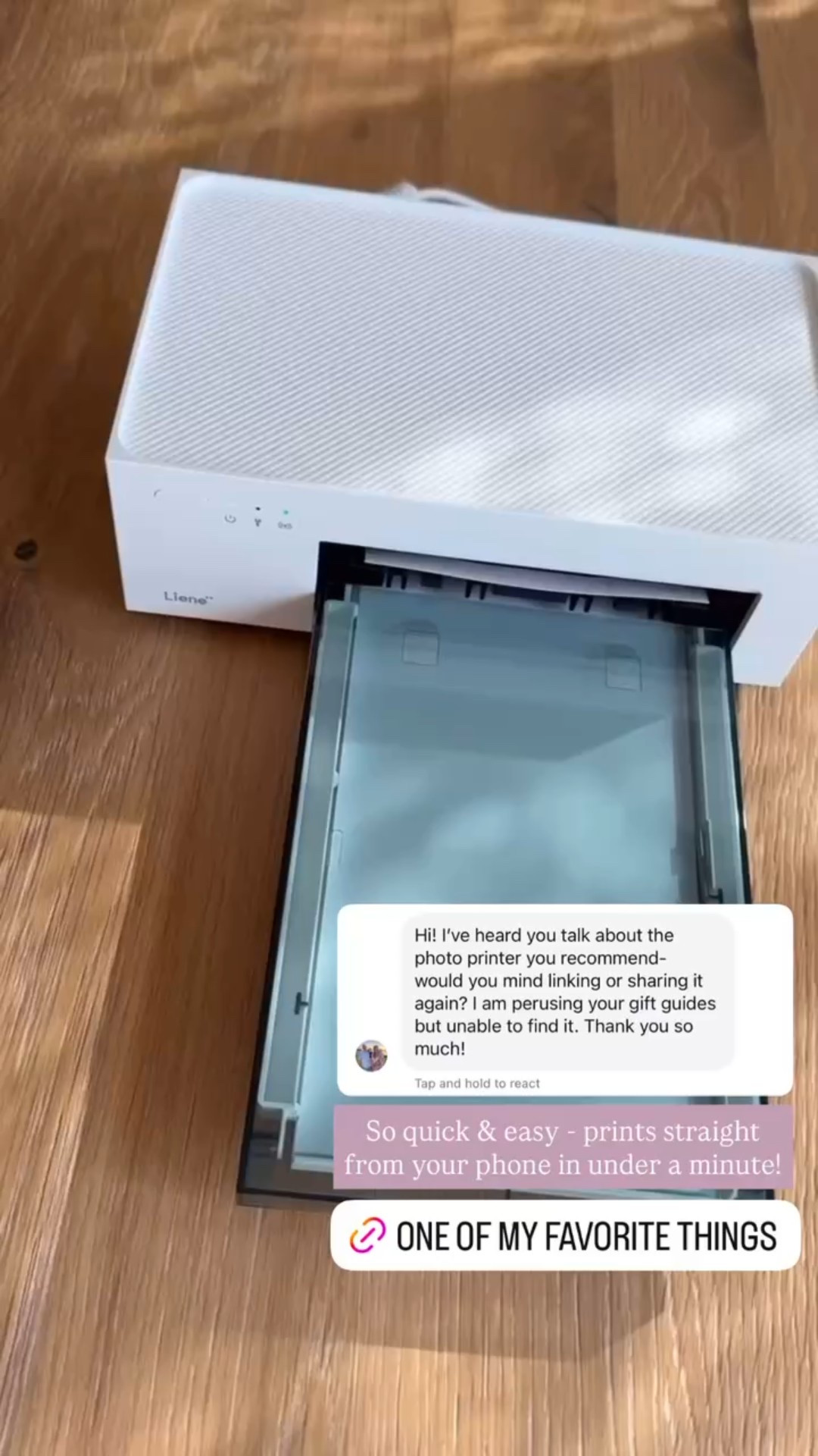 I love this photo printer! It’s great to have on hand whenever you want to update a frame! Currently on sale for Black Friday and would make a great gift for parents!

Loverly Grey, Amazon, photo printer, gif ideas for parents, picture frame

#LTKCyberWeek #LTKGiftGuide #LTKSaleAlert