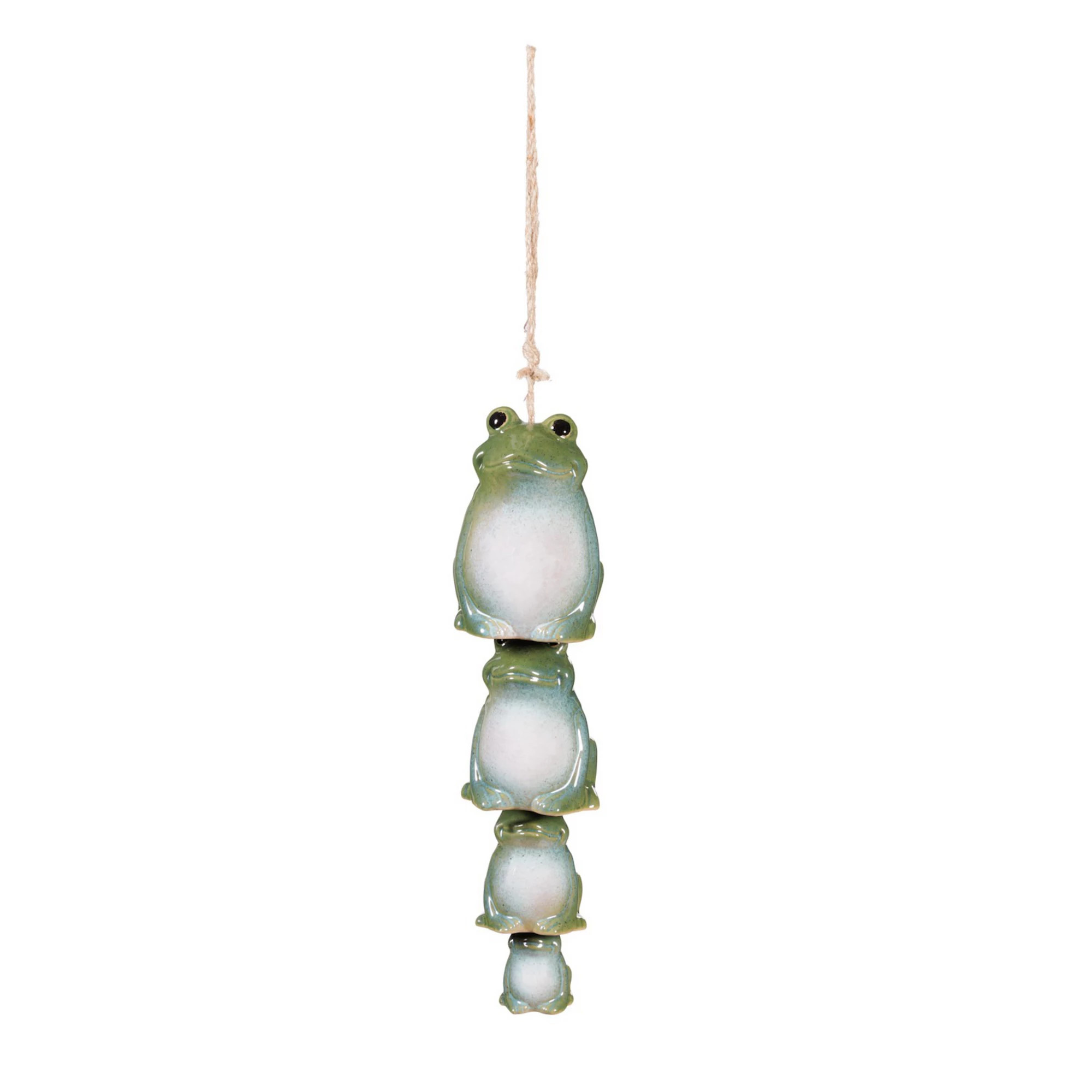 Evergreen Enterprises Ceramic Hanging Frogs Trio Garden Bell | Kohl's