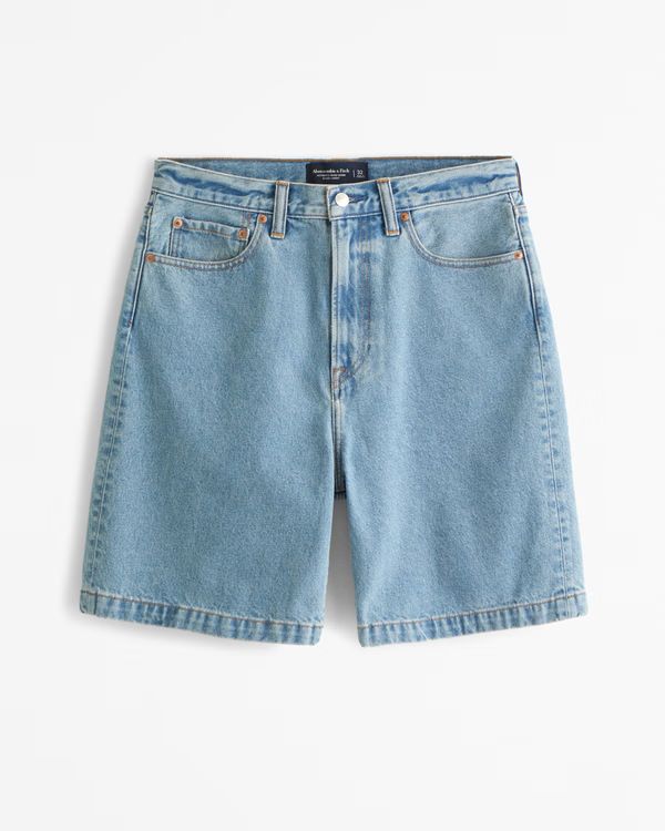 Baggy Denim Short | Abercrombie & Fitch (US)