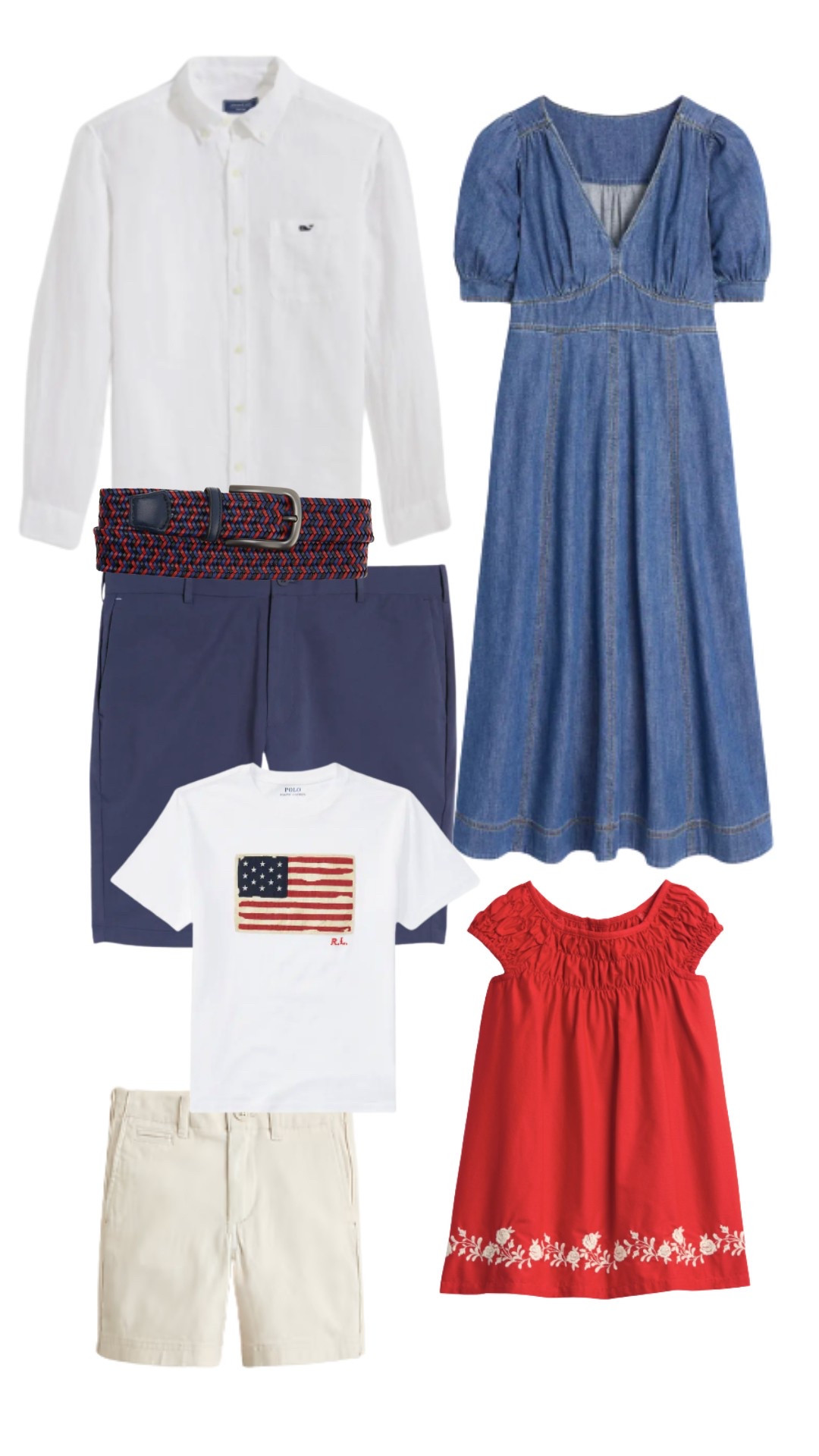 The perfect coordinating outfits for family photos this Memorial Day and July 4th.  Have we inspired you- we hope so!

#LTKSeasonal #LTKFamily #LTKStyleTip