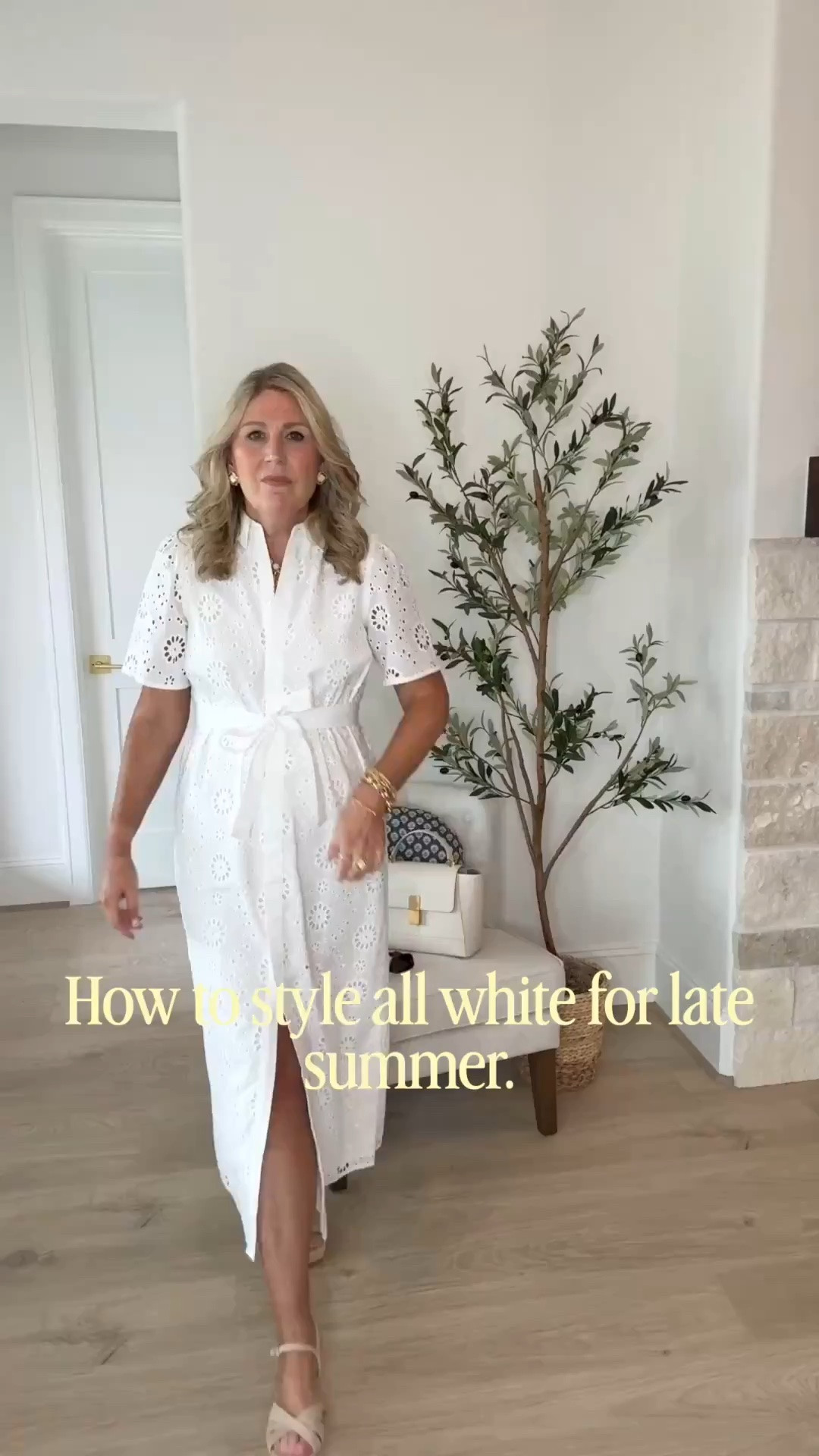 Eyelet dress fully lined. Relaxed fit. Runs tts.
Shoes run tts.

#LTKWatchNow #LTKShoeCrush #LTKFindsUnder100 #LTKStyleTip #LTKItBag

#LTKSaleAlert #LTKBeauty #LTKMidsize #LTKTravel #LTKOver40 #LTKSeasonal #LTKWorkwear #LTKootd #LTKWedding #LTKgrwm #LTKPetite #LTKPlusSize