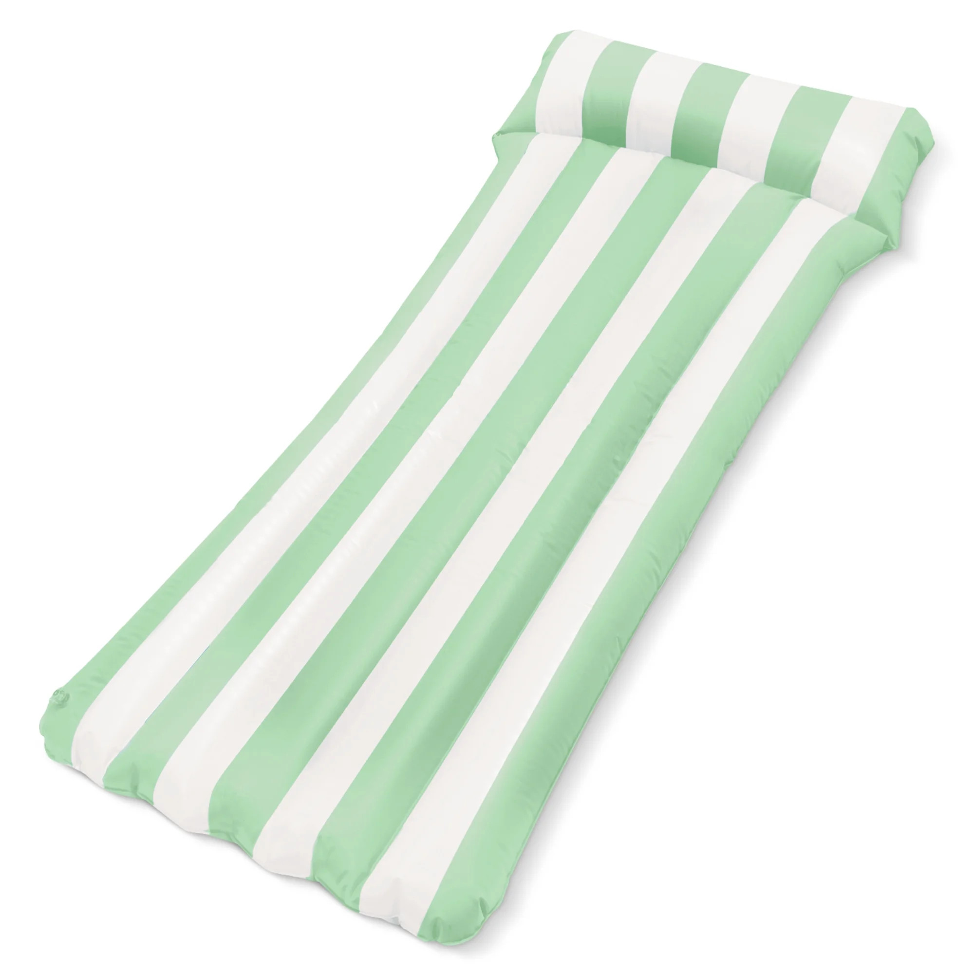 Sun's Out Pool Lounger 70" Inflatable Raft with Built-In Pillow for Ages 14+ | Walmart (US)