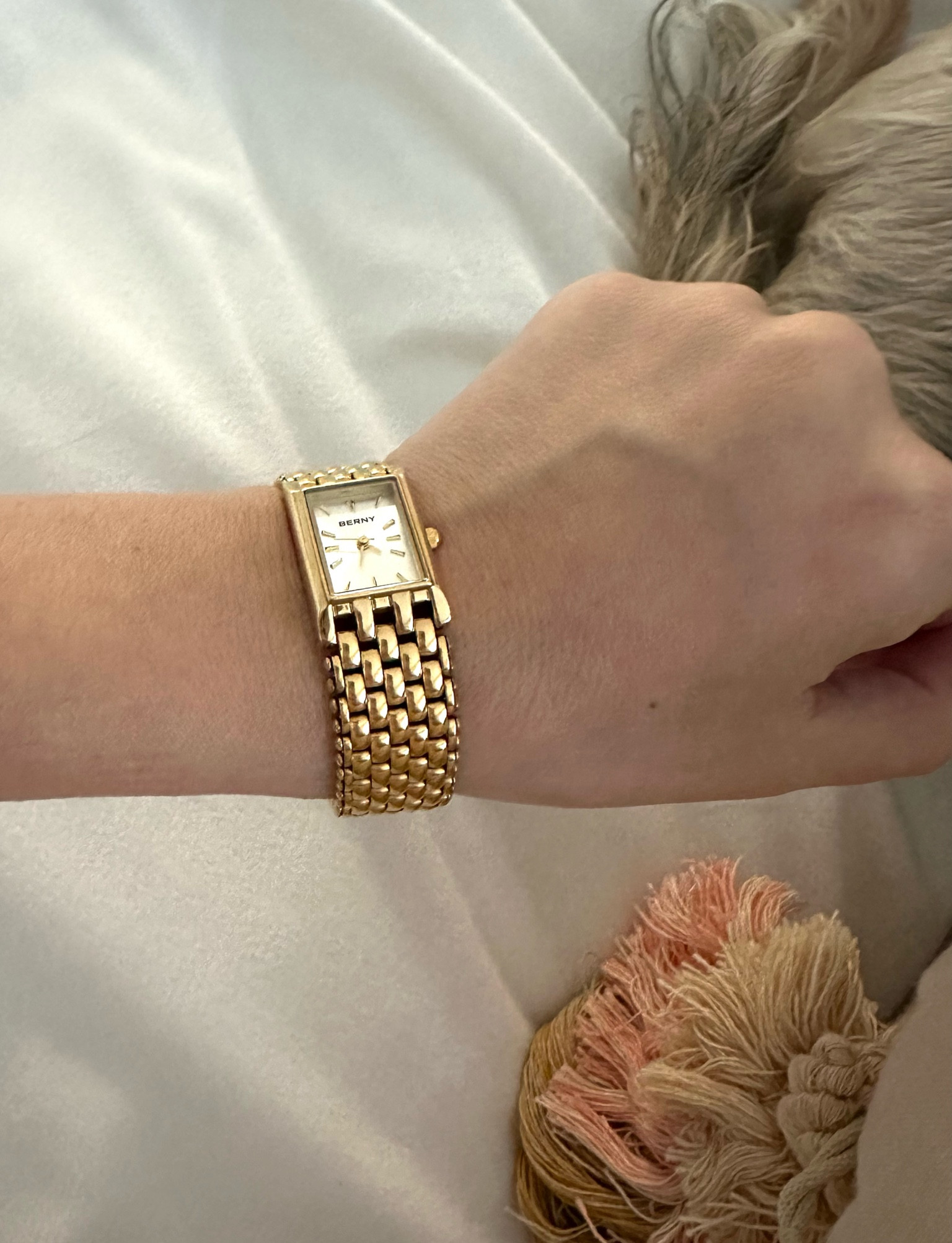 beautiful watch.  The watch comes with tools and directions on how to do it. I wear mine every day, it looks good with almost any outfit and can be dressed up or down. It has a comfortable fit yet is still elegant!

#LTKstyletip #LTKMostLoved #LTKbeauty