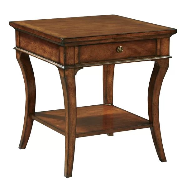 European Legacy 26.25'' Tall End Table with Storage | Wayfair North America