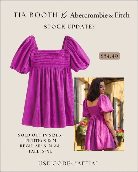 Emerson Mini Dress is selling so fast in this gorgeous purple/pinkish! I wear a small 

#LTKsalealert #LTKSeasonal #LTKfindsunder50