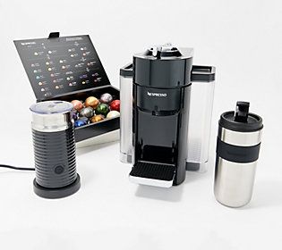 Nespresso Vertuo Espresso & Coffee Maker Bundle w/ Mug &Frother | QVC