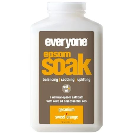 Everyone Epsom Salt Bath Soak Geranium and Sweet Orange 30 Oz | Walmart (US)
