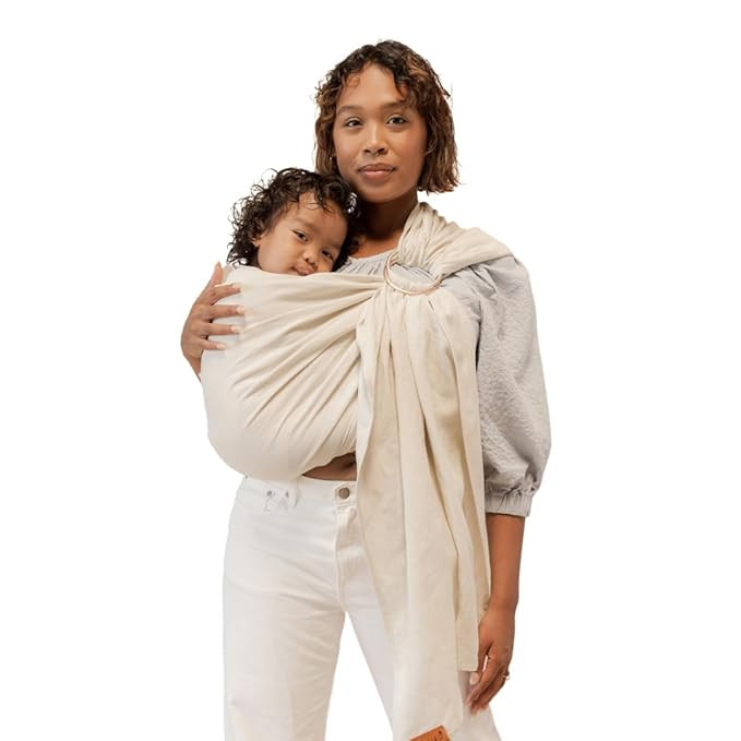 WildBird - Ring Sling Baby Carrier - Newborn to Up to 35 lbs - for Moms, Dads & Caregivers - 100%... | Amazon (US)