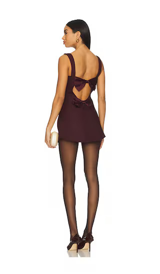 Oriana Mini Dress in Plum | Revolve Clothing (Global)