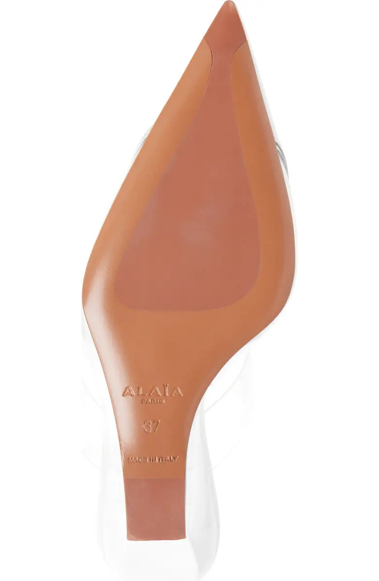 Ala\u00efa Heart Pointed Toe Wedge Mule (Women) | Nordstrom | Nordstrom