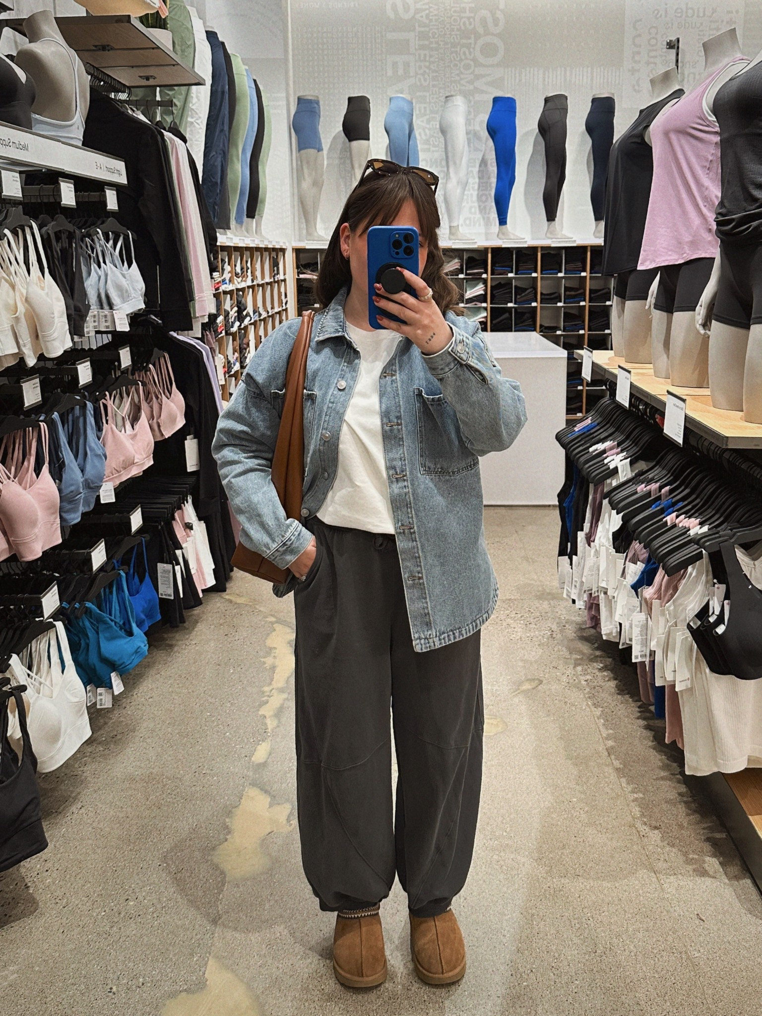 jacket: medium
t shirt: medium
bottoms: medium (could have sized down to a small)

#LTKspring #LTKstyletip #LTKcanada