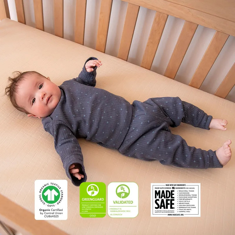 Organic Breathable Muslin Crib Sheets | Naturepedic