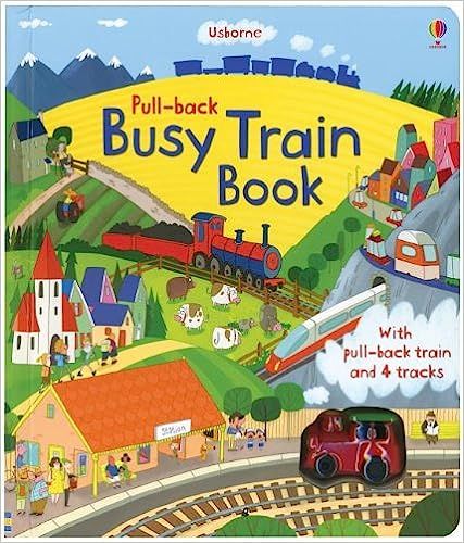 Pull-Back Busy Train (Pull-Back Books): Watt, Fiona + Free Shipping | Amazon (US)