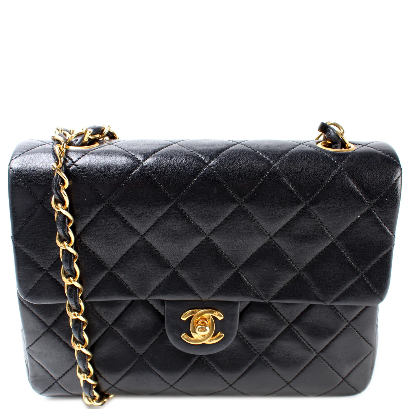 Classic Flap Mini Square 00-05M | Keeks Designer Handbags