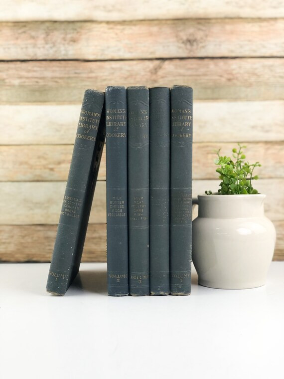 Blue Decorative Book Set | Etsy | Etsy (US)