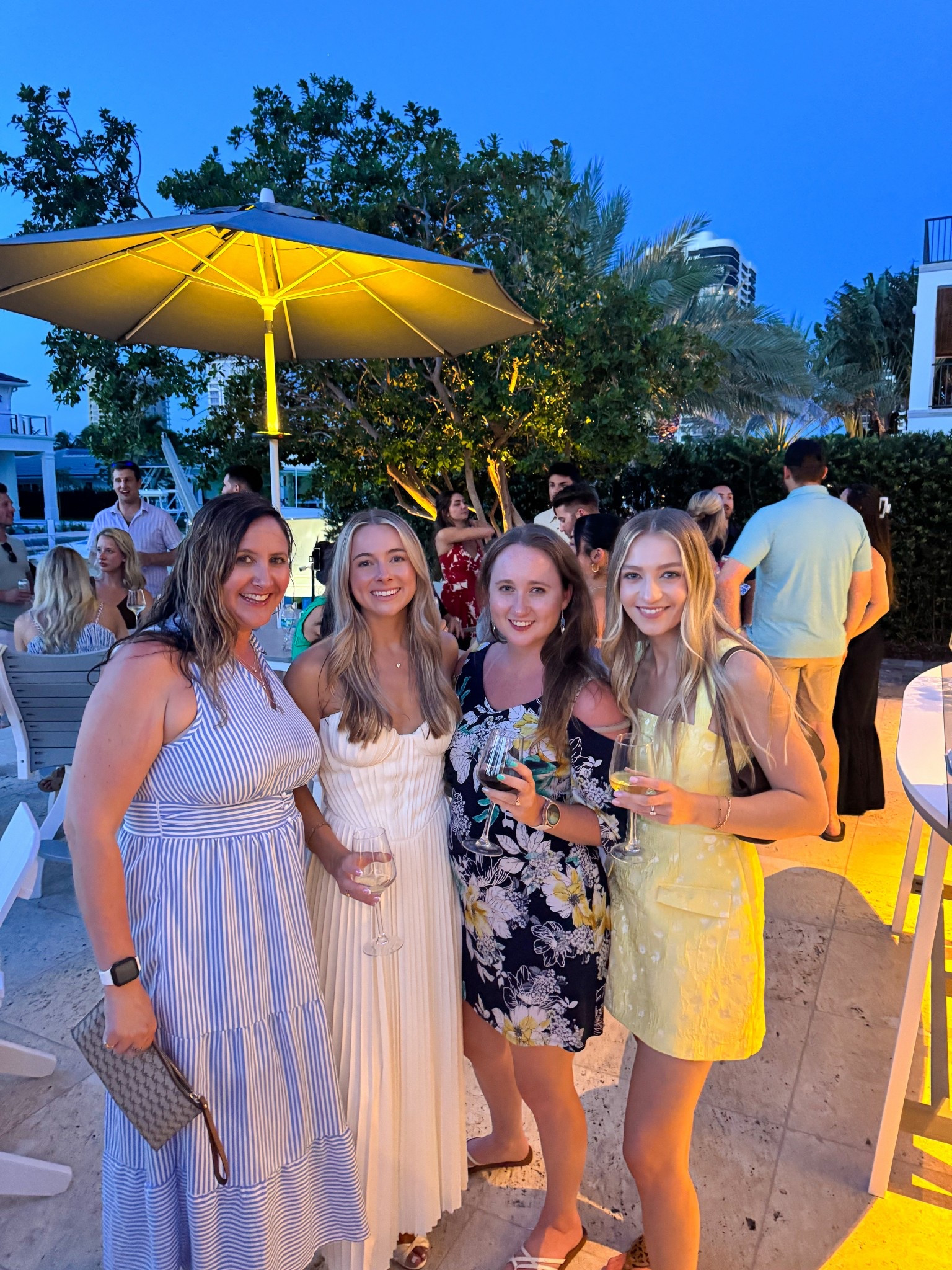 LOVED this little yellow romper! It was perfect for a summer welcome party and was comfortable all night long! 💛

#LTKWedding #LTKParties #LTKStyleTip