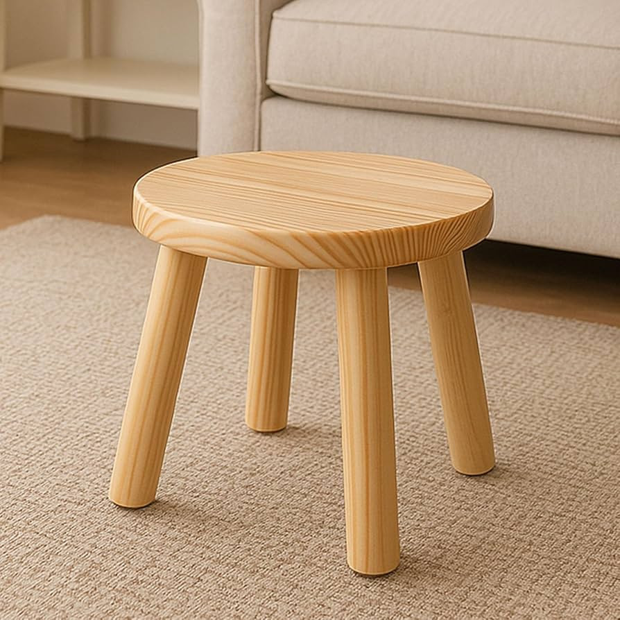 Solid Wood Step Stool for Kids & Adults - Multi-Use Toddler Wooden Stool for Bathroom, Playroom, ... | Amazon (US)