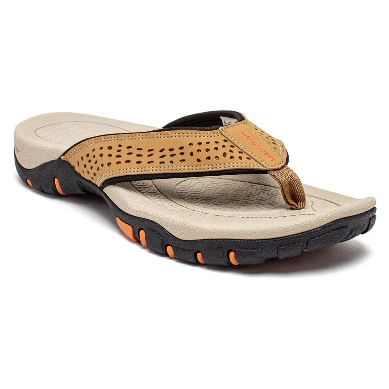 HOBIBEAR Mens Flip Flop Thong Sandals Indoor and Outdoor\uff08Size 7.5-14Men\uff09 | Walmart (US)