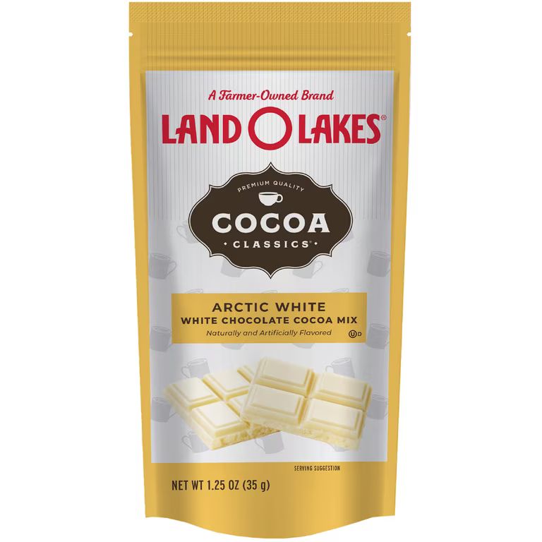 Land O Lakes Classics Arctic White Hot Cocoa Mix, 1.25 oz. Packet, Serving Size: 1 (35g) | Walmart (US)