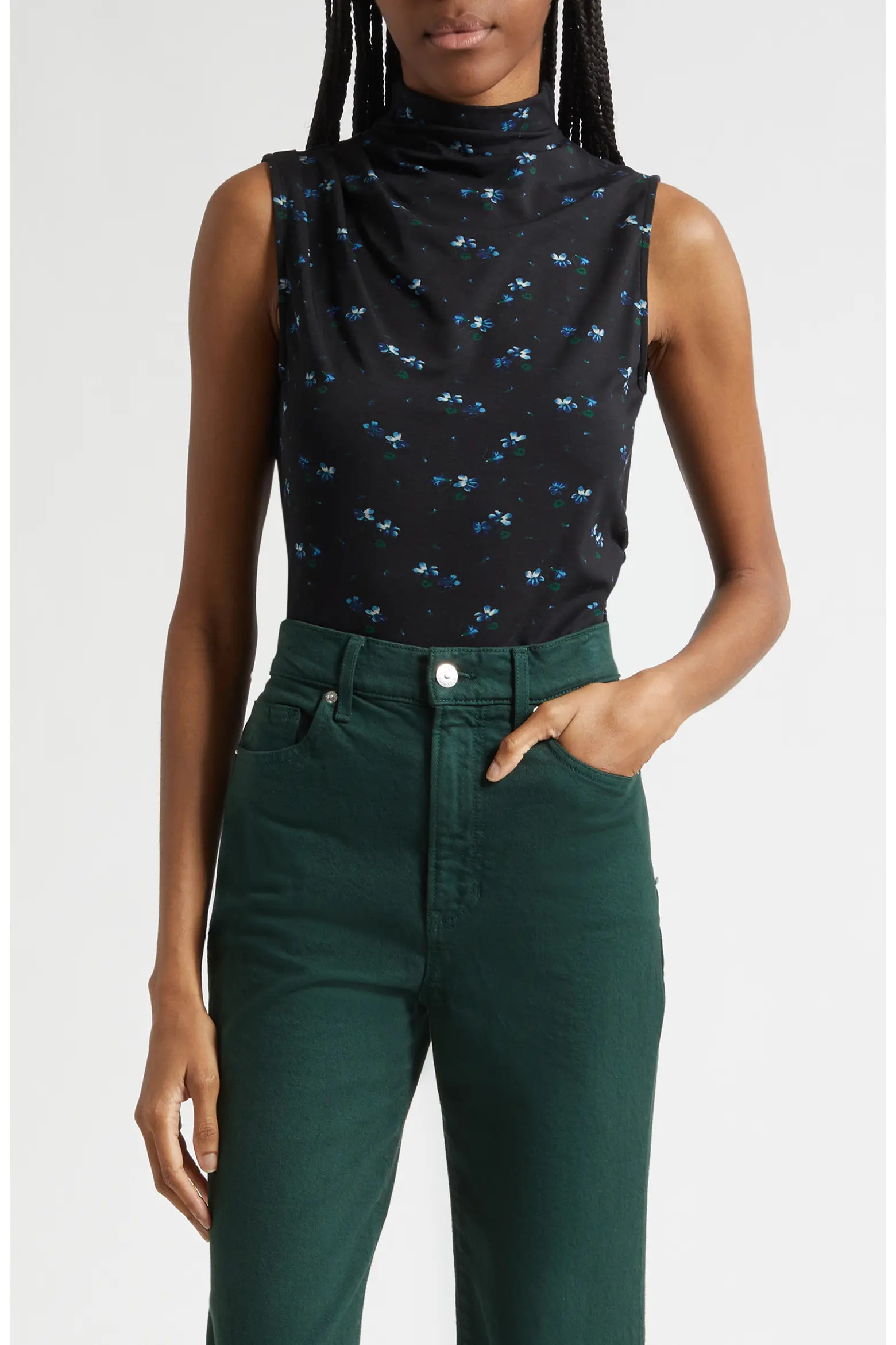 Mylie Floral Sleeveless Top (Women) | Nordstrom | Nordstrom