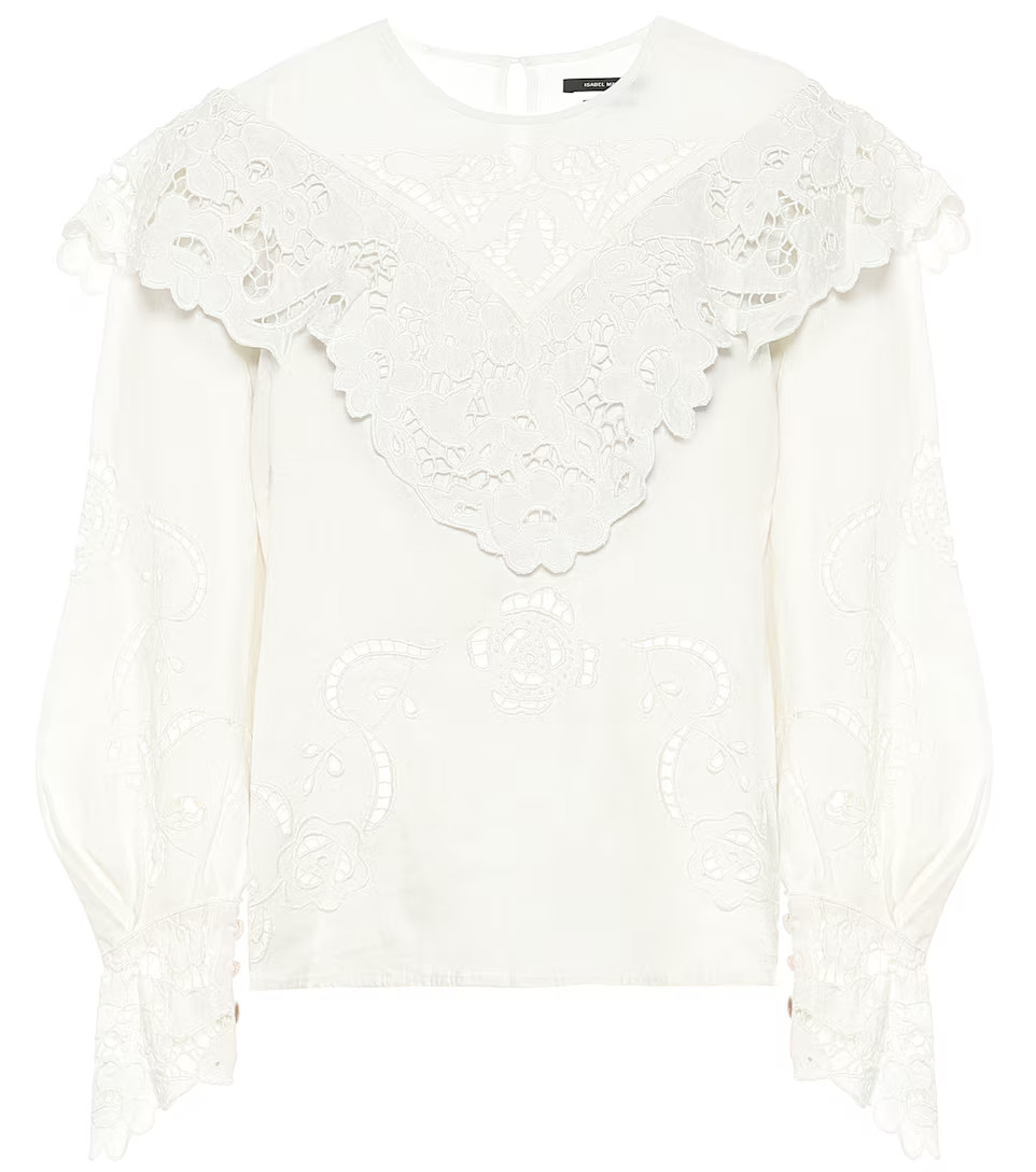 Eloine linen blouse | Mytheresa (UK)