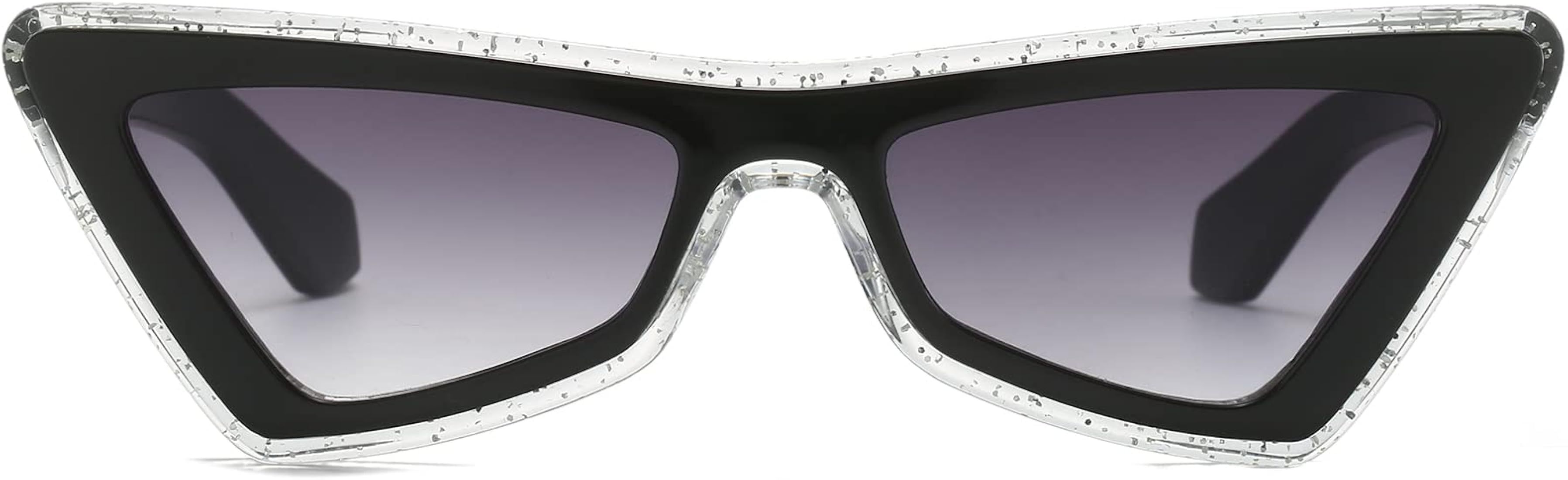 Breaksun Fashion Cat Eye Sunglasses for Women Retro Narrow Cat-eye Sun Glasses Triangle Vintage S... | Amazon (US)