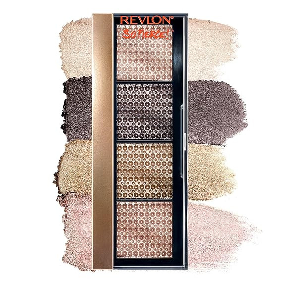 REVLON So Fierce! Prismatic Eyeshadow Palette, Creamy Pigmented Eye Makeup in Blendable Matte & P... | Amazon (US)