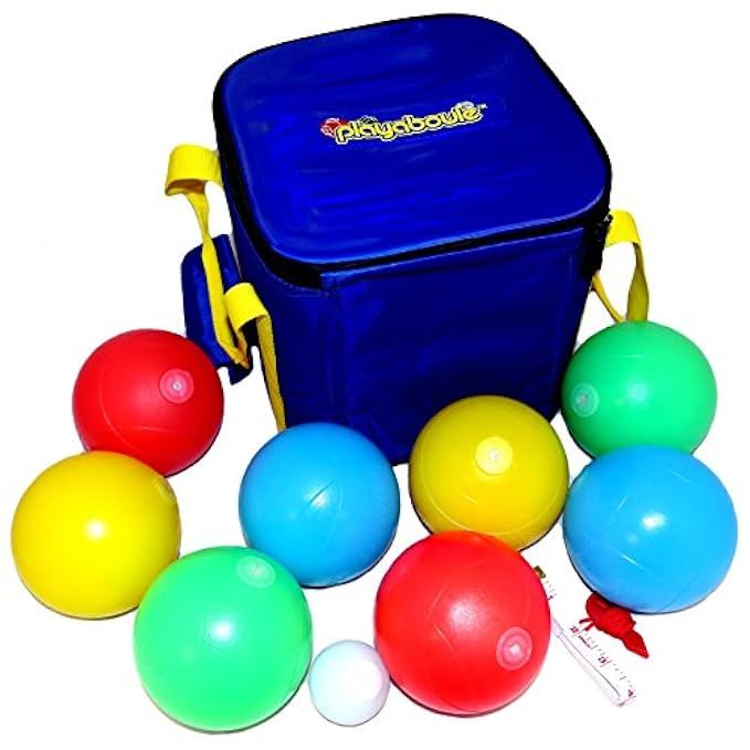 Playaboule Patented V3 DLX Lighted Bocce Ball Set | Amazon (US)