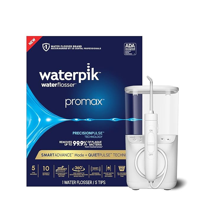 Waterpik Promax Water Flosser with SmartAdvance Mode for Daily Gum Health and Cleaning Teeth, Bra... | Amazon (US)