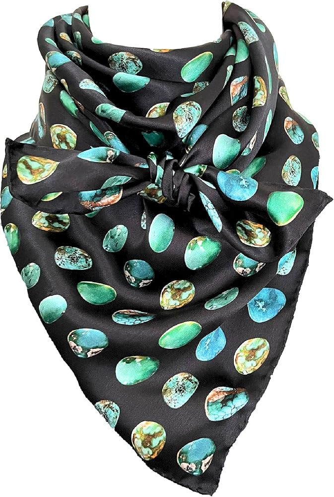 Cowtown Wild Rags Silk Scarf (34 inches) Cowboy Bandana 100% Silk Scarves for Men and Women | Neckerchief Western Wild Rag | Amazon (US)