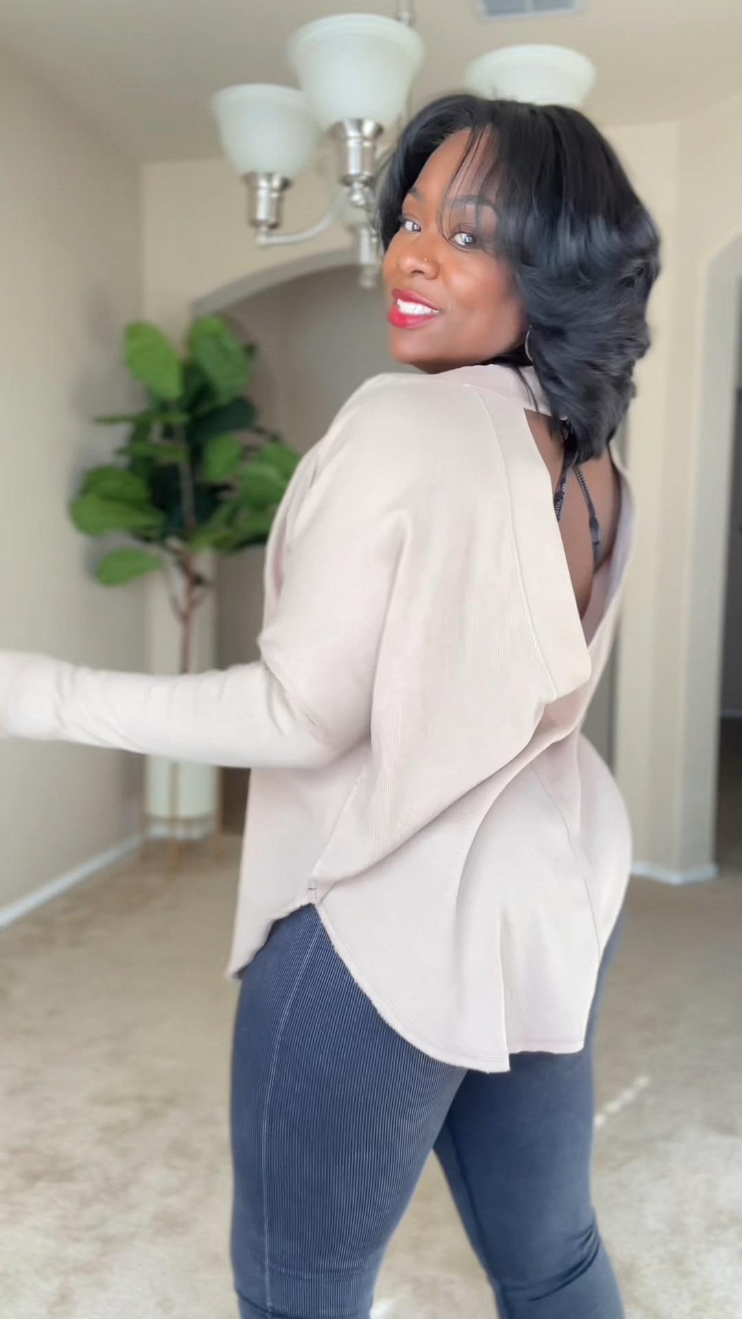 When running errands needs to be comfortable, pull out a bodysuit and oversized shirt! 

#LTKVideo #LTKstyletip #LTKmidsize