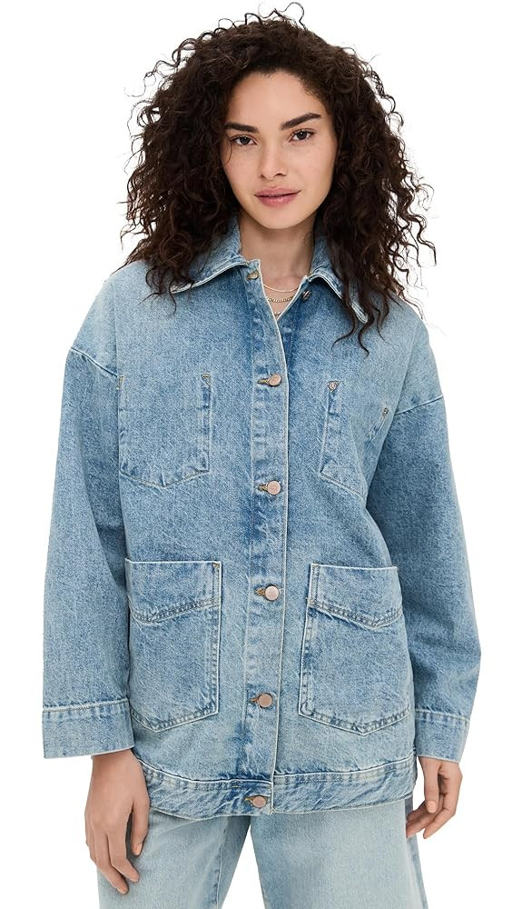 Free People Women's Avery Denim Jacket | Amazon (US)