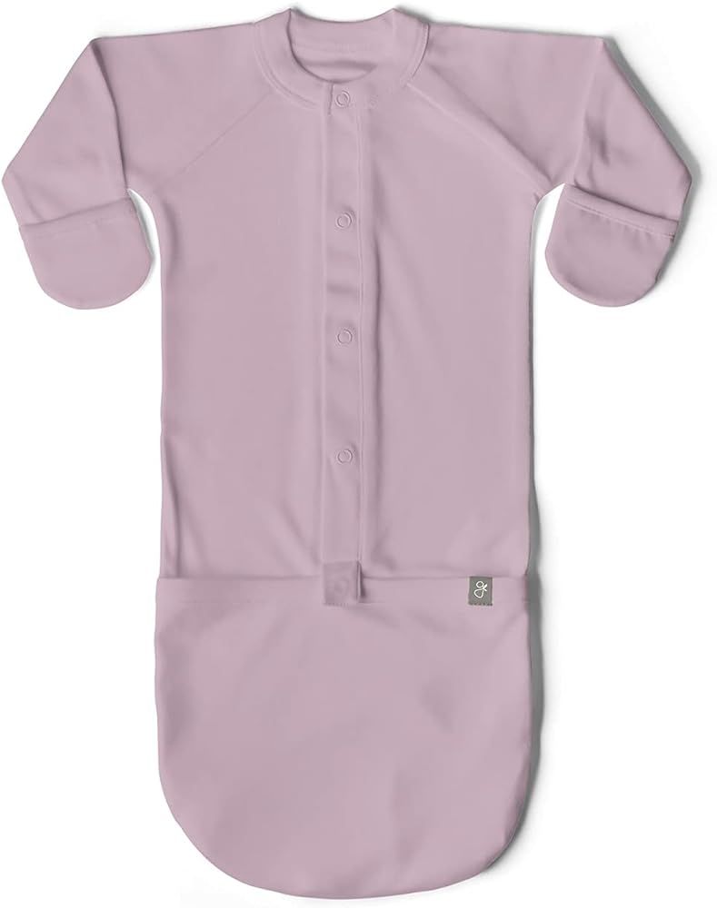 Bamboo / Organic Cotton Baby Gown | Amazon (US)