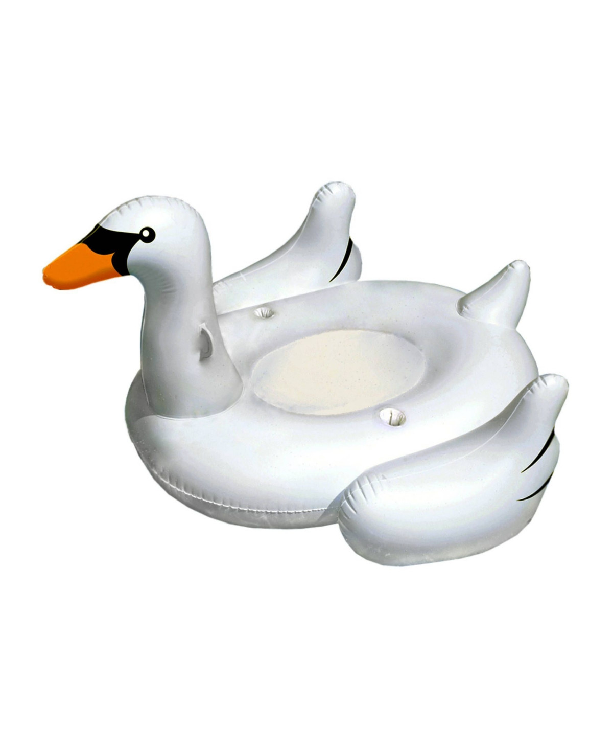 Blue Wave Sports Elegant Giant Swan 73" Inflatable Ride-On Swimming Pool Float | Macys (US)