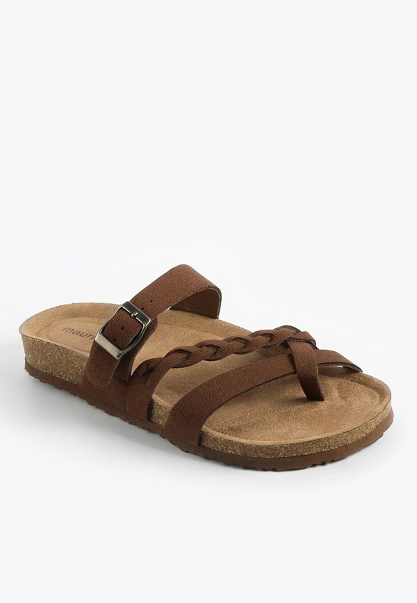 SuperCush Chloe Braided Footbed Sandal | Maurices