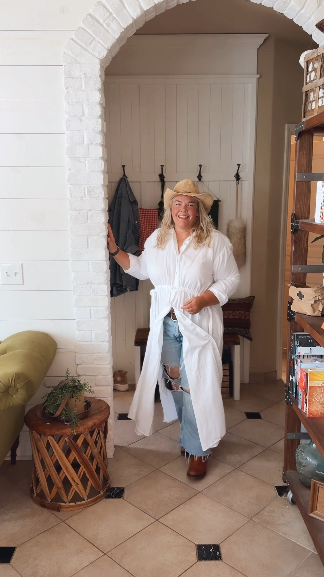 Your Cowboy Carter look!! Works for everyone with the easy shirt dress & jeans! Hat is a must have!!! #cowboycarter #summerfestival #countryconcert #summeroutfit

#LTKSeasonal #LTKMidsize #LTKSummerEdit