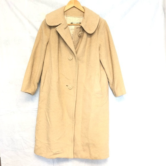 James S. Lee & Co. || Beige Tailored Long Coat | Poshmark