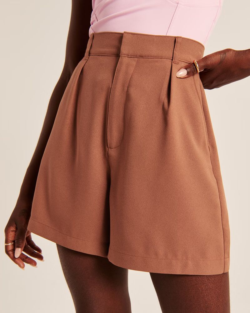 Women's Dressy Tailored Shorts | Women's Clearance | Abercrombie.com | Abercrombie & Fitch (US)