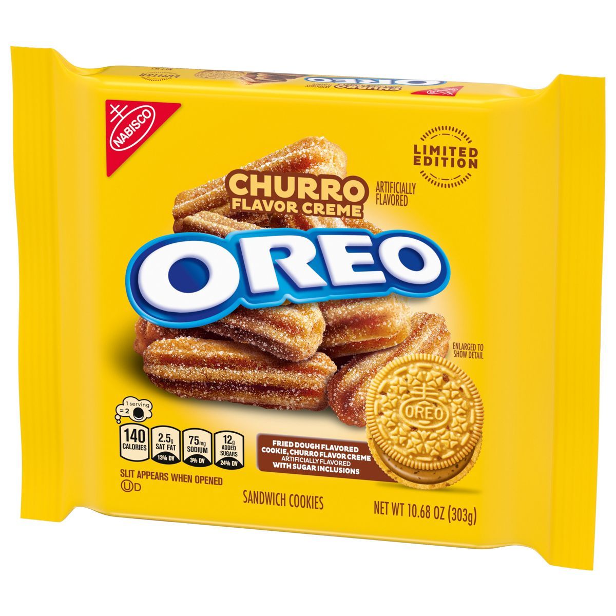Oreo Churro Flavor Crème Cookies - 10.68oz | Target
