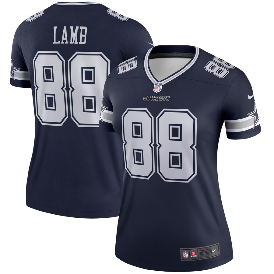 CeeDee Lamb Dallas Cowboys Nike Women's Legend Jersey - Navy | Fanatics