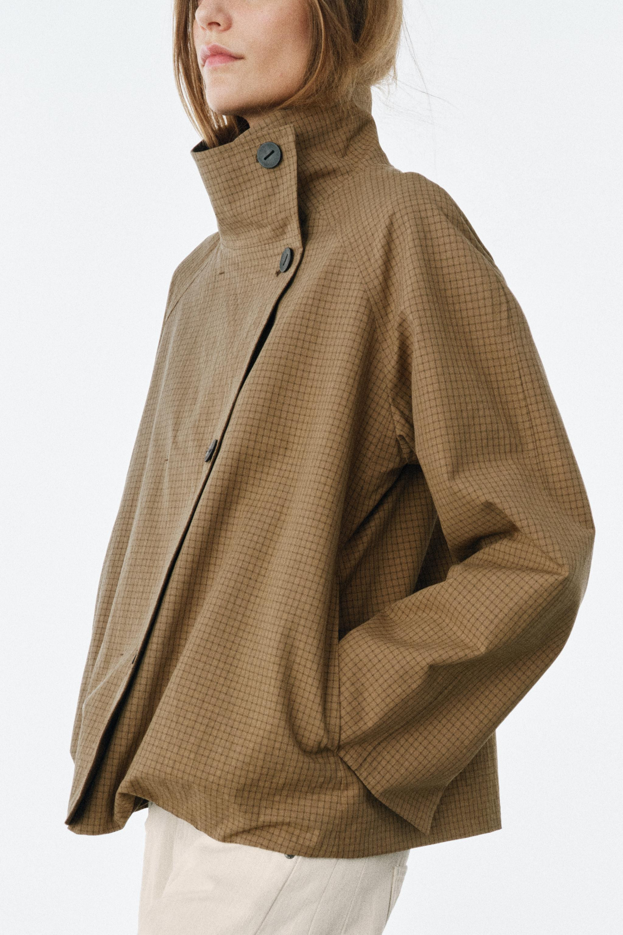 REVERSIBLE CHECK JACKET ZW COLLECTION | Zara UK
