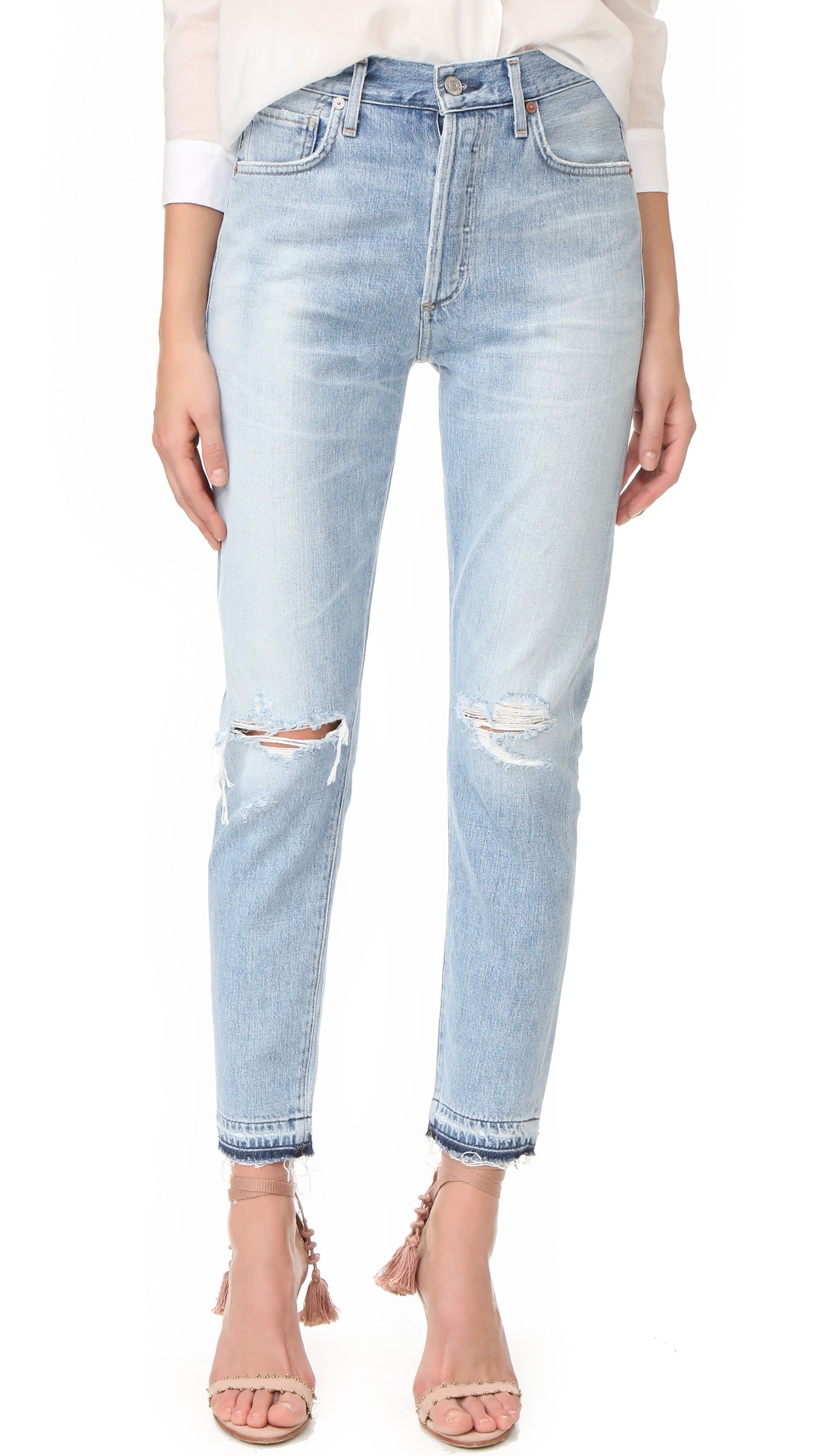 Liya High Rise Classic Fit Jeans | Shopbop