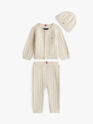 Babies' Cable Knit Sweater and Pant Set | Tommy Hilfiger | Tommy Hilfiger (US)